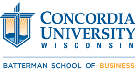 Concordia University Wisconsin Batterman School of Business logo